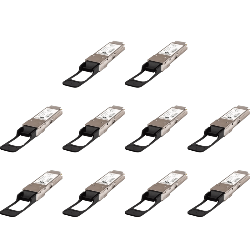 10 x Sandstone Technologies QSFP-40G-SR4-ST 850nm MM 150m Transceiver – Refurb