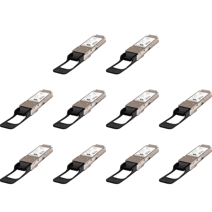 10 x Sandstone Technologies QSFP-40G-SR4-ST 850nm MM 150m Transceiver – Refurb