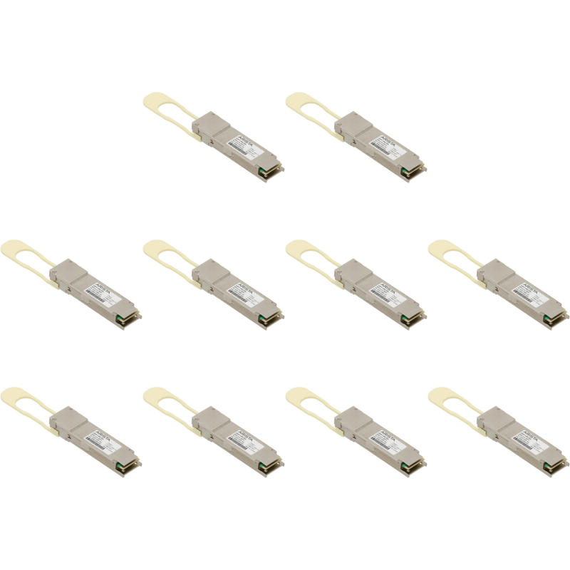 10 x Arista XVR-10067-20 QSFP-100G-SR4 850nm 4x QSFP Transceiver – Open Box