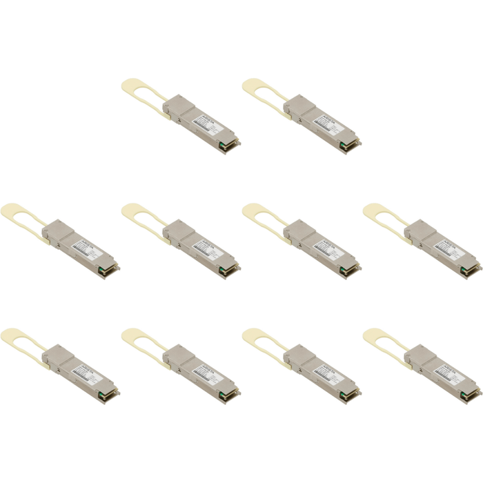10 x Arista XVR-10067-20 QSFP-100G-SR4 850nm 4x QSFP Transceiver – Open Box