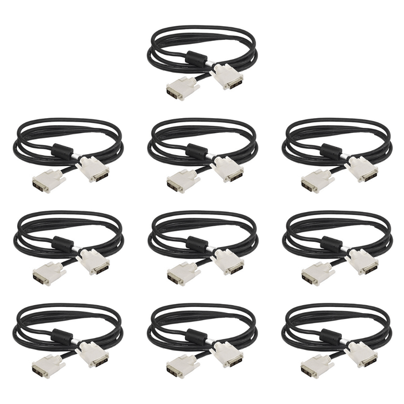 10 x DVI-D Male To Dvi-D Male - 1 Meter - New