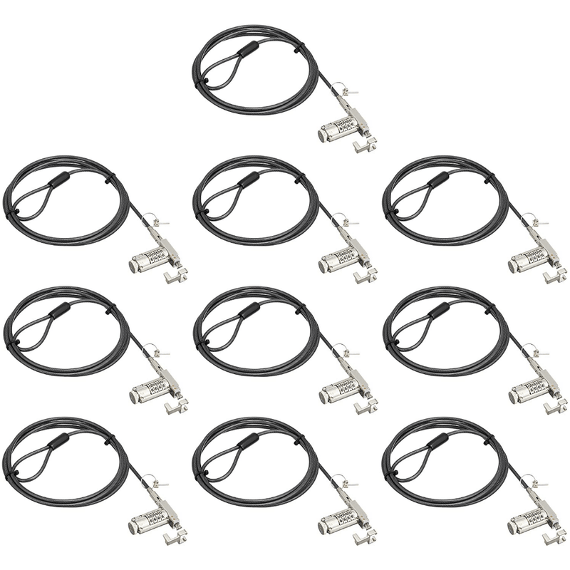 10 x Tz05T Noble Wedge Security Cable Combination Lock - New