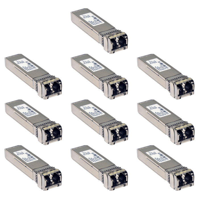 10 x Arista SFP-10G-SR 850nm SFP+ Transceiver – Refurb