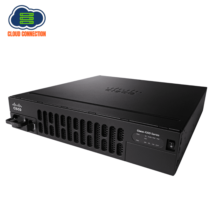 Cisco ISR 4351 (3GE,3NIM,2SM,4G FLASH,4G DRAM,IP Base) Integrated Services Network Router - Refurb