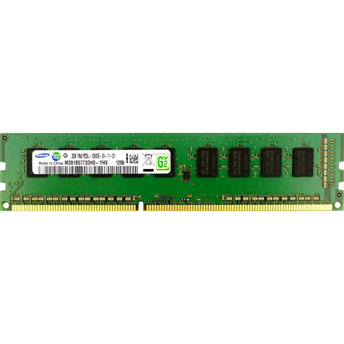 Samsung 2GB 1Rx8 PC3-10600E-09-11-D1 DDR3 Server RAM – Refurb