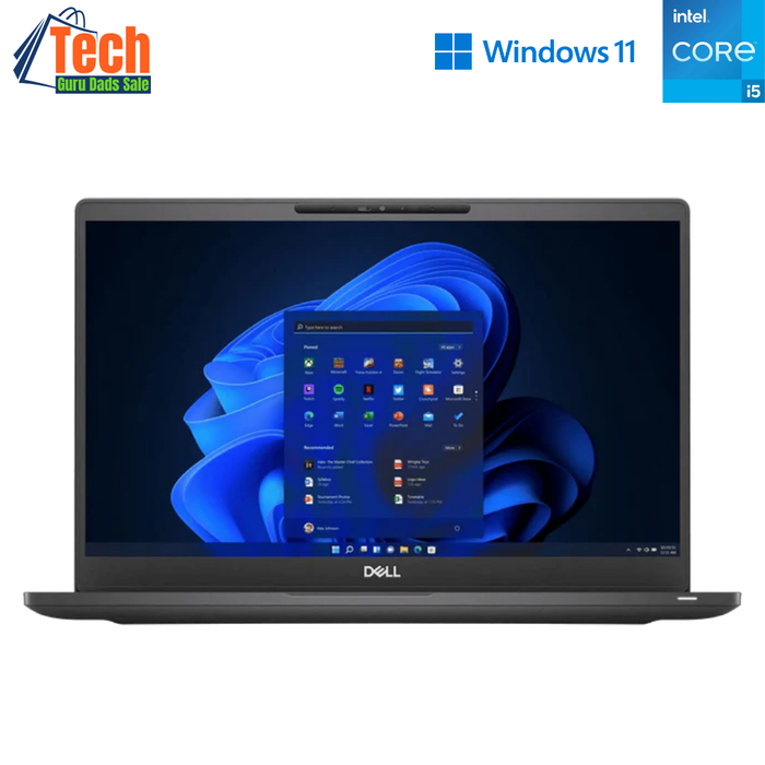 Dell Latitude 7300 13.3 Inch Hybrid Business Laptop - i5 8265U - 8GB DDR4 - 256GB NVMe SSD - Win11Pro - Refurb Special