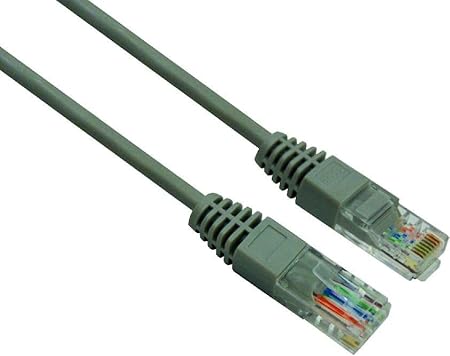 Krone Cat5e RJ45 Truenet UTP Patch Cord – Grey – 10.0 Metres – New