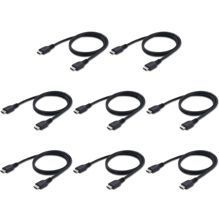 10 x HDMI Cable 2.0 Male To Male - 1 Meter - New