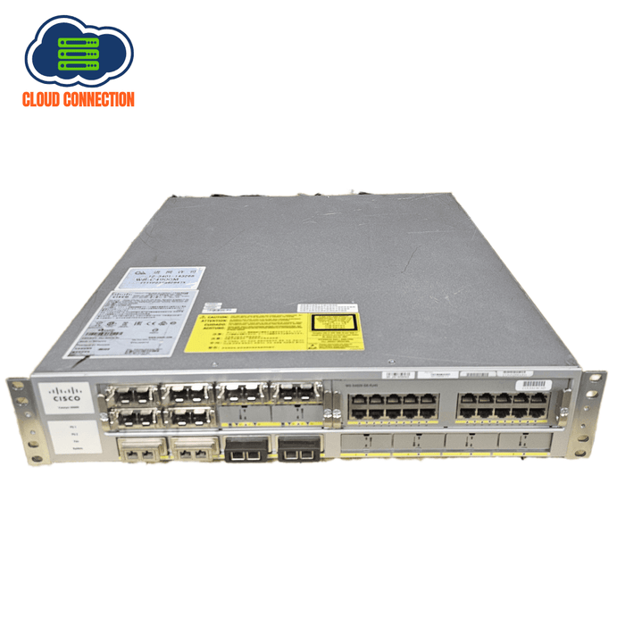 Cisco WS-C4900M Modular Layer 3 Switch – 2 x PSU – 6 x CVR-X2-SFP – 4 x X2-10GB-SR – 1 x WS-X4920-GB-RJ45 – Refurb