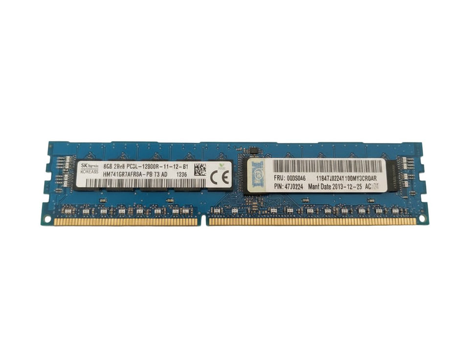 SK Hynix 8GB 2Rx8 PC3L-12800R-11-12-B1 DDR3L Server RAM – Refurb