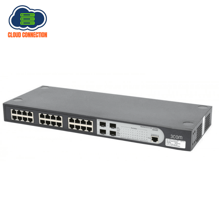 3Com 3Cblsg24 Baseline Switch 2924-Sfp Plus - 24 Port Switch - Refurb