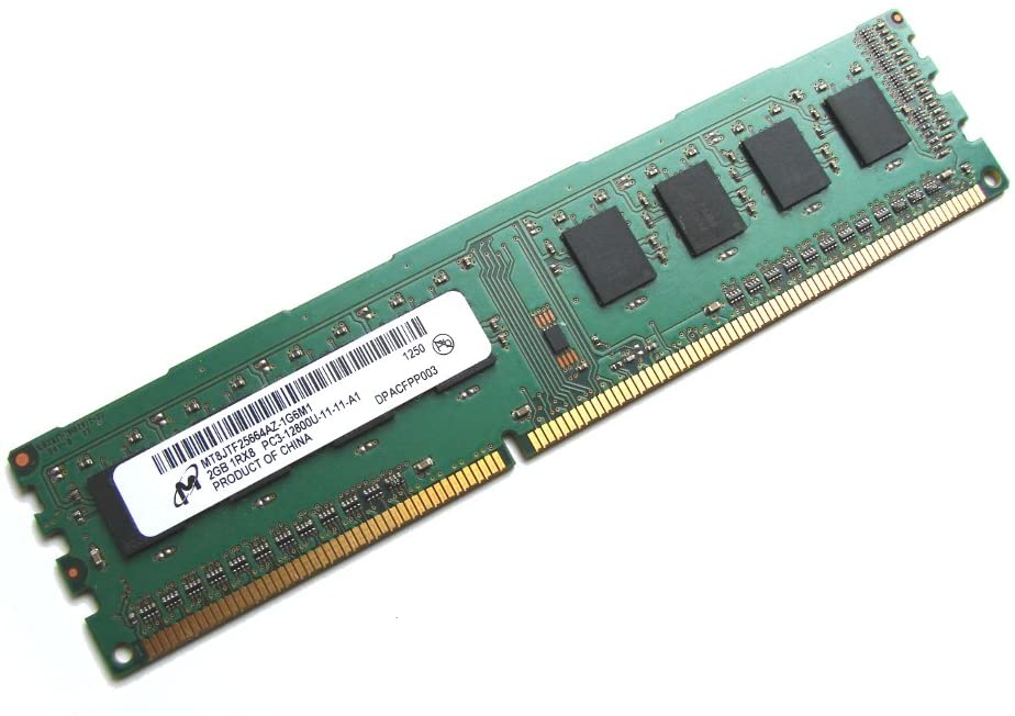 Micron 4GB 1Rx8 PC3-12800U-11-11-A1 DDR3 Desktop RAM – Refurb