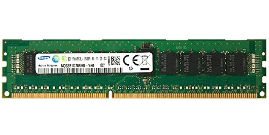 Samsung 8GB 1Rx4 PC3L-12800R-11-12-C2-D3 DDR3 ECC Registered