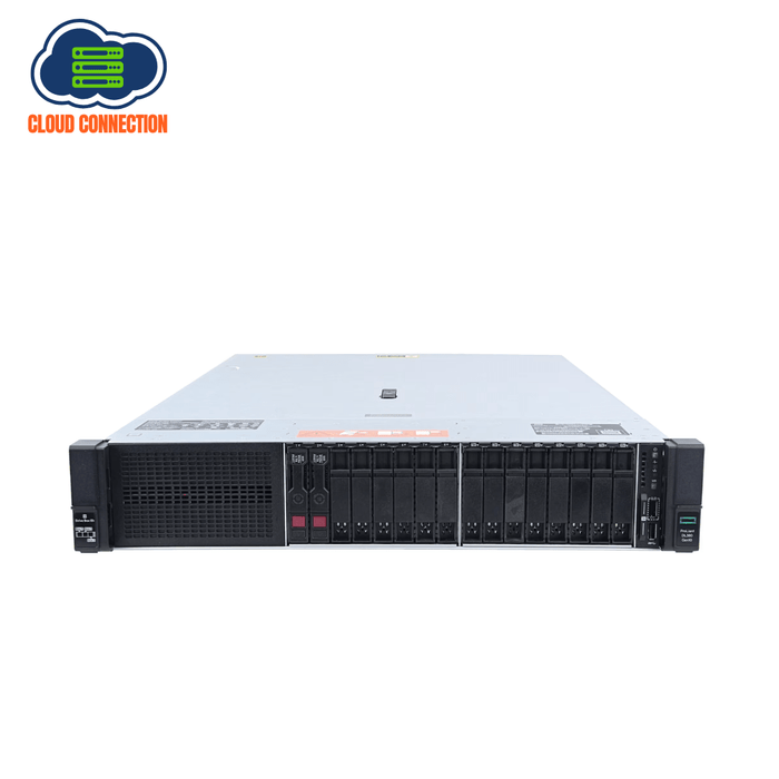 HP ProLiant DL380 Gen10 2U Rackmount Server – 16 SFF – 2 × Xeon Gold 6138 – 64GB DDR4 – 1 × 120GB SSD + 2 × 200GB SSD – No RAID – Broadcom BCM5719 – 2 × 500W PSU – Refurb