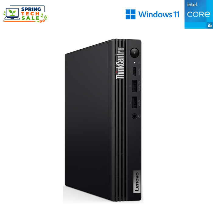 Lenovo ThinkCentre M70q Gen5 Tiny Corporate Computer – i5 14400T – 8GB DDR5 – 256GB M.2 SSD – Win11Pro – New Special