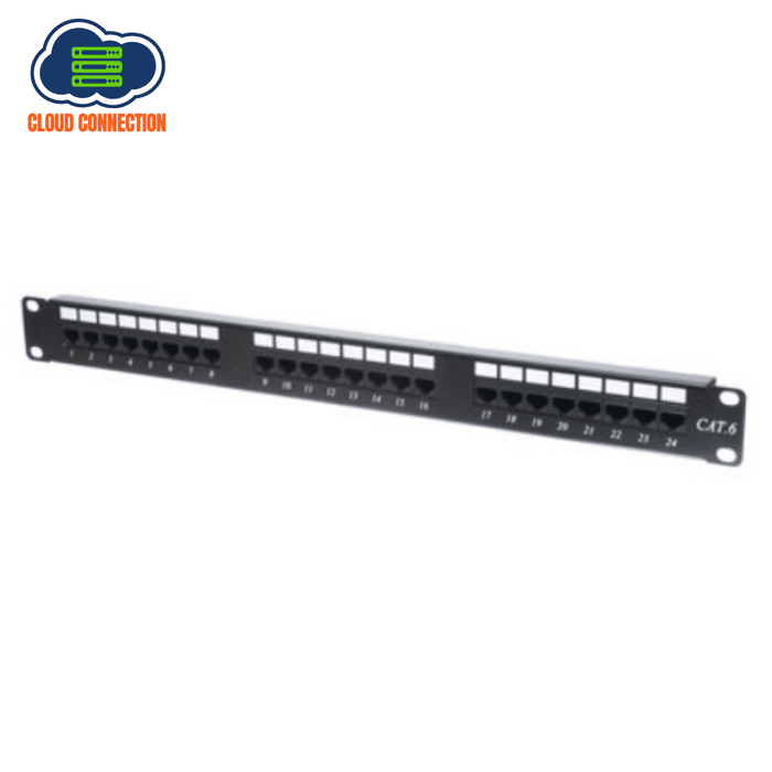 Molex Premise Network 182040009 24 Port Powercat 6 Patch Panel, 568A/B, 1U - New