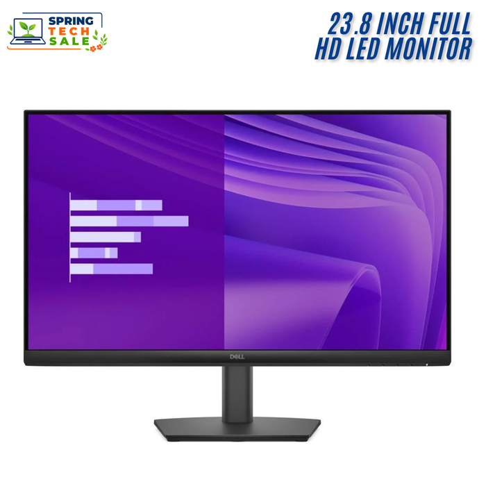 Dell E2425HM 23.8 Inch Full HD LED Monitor – DisplayPort , HDMI & VGA -  New