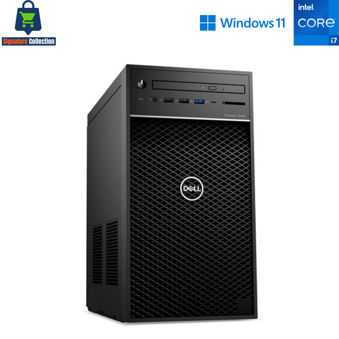 Dell Precision 3640 VR Content Workstation Computer - i7 10700 - 8GB DDR4 - 512GB SSD - Nvidia P620 2GB - Win11Pro - Refurb Special