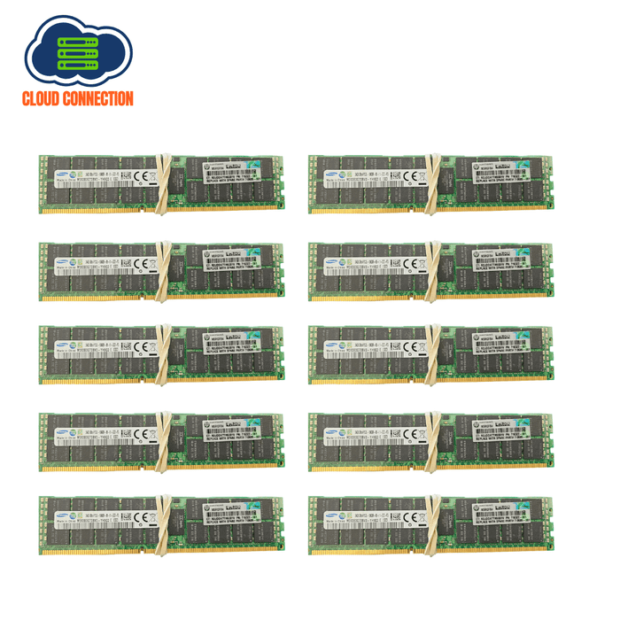 10 x Samsung (HP Certified 716322-081) 24GB 3RX4 PC3L-10600R-09-11-ZZZ-P3 Server RAM - Refurb