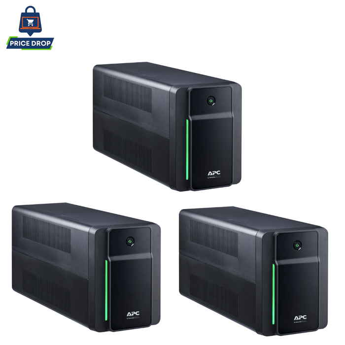 3 x APC BX2200MI Back-UPS 2200VA 230V Line Interactive UPS Office Power Backup – Open Box Special