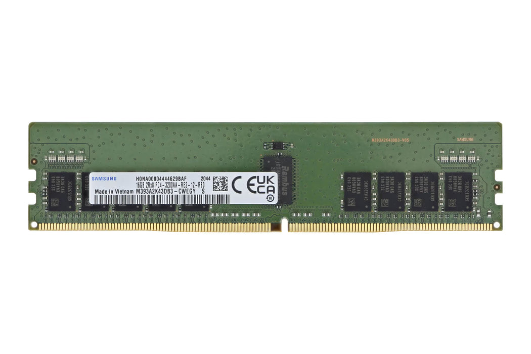 Samsung 16GB 2Rx8 PC4-3200AA-RE2-12-RB0 DDR4 ECC Registered Server RAM – Refurb