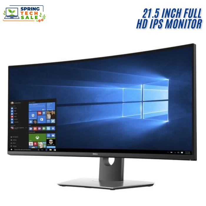 Dell UltraSharp U3417W 34 Inch Curved UltraWide IPS Professional Creation Monitor – Refurb
