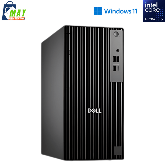 Dell Pro Slim QCS1250 Tower Desktop PC - Ultra 5 245 - 16GB DDR5 - 512GB NVMe - Win11Pro - Demo Special