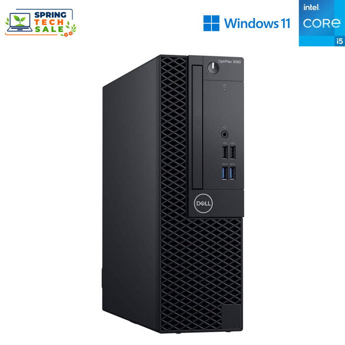 Dell OptiPlex 3060 SFF Business Computer – i5 8400 – 16GB DDR4 – 256GB SSD – Win11 Pro – Refurb Special