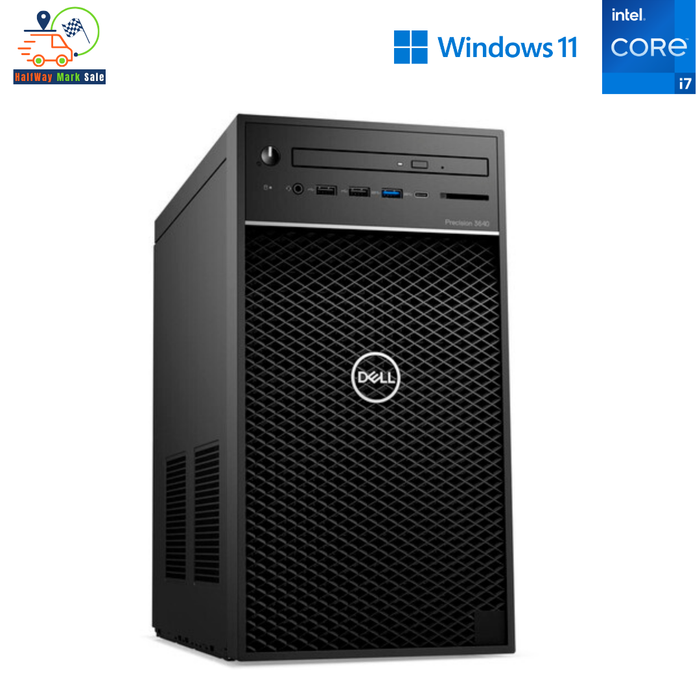 Dell Precision 3640 VR Content Workstation Computer - i7 10700 - 8GB DDR4 - 512GB SSD - Nvidia P620 2GB - Win11Pro - Refurb Special