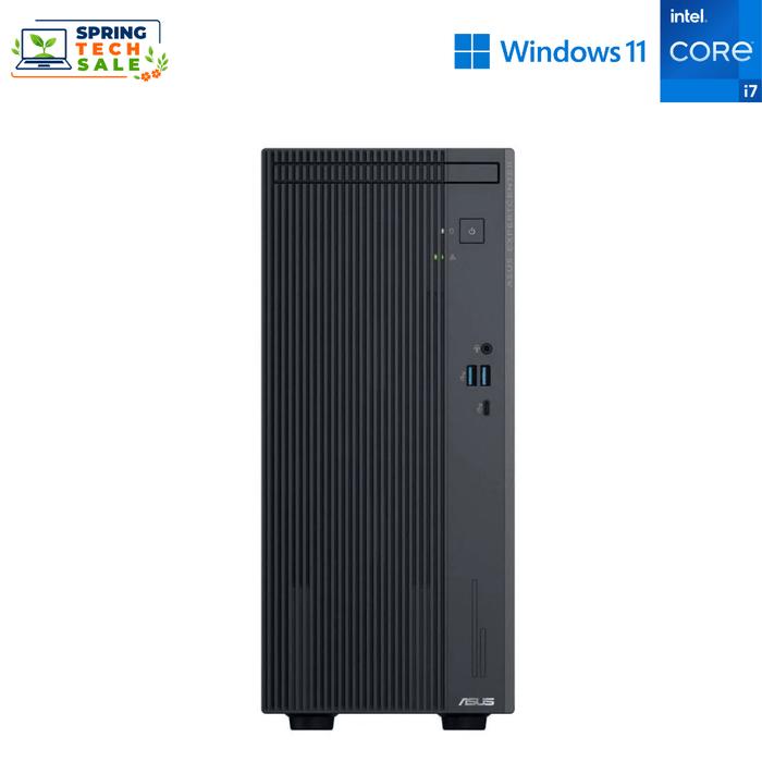 ASUS P500MV Mini Tower Business Computer – i5 13420H – 16GB DDR5 – 512GB SSD – Win11 Home – New