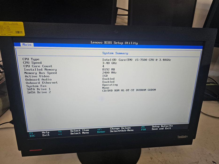 Spares - Lenovo Thinkcentre M810Z - I5 7th Generation