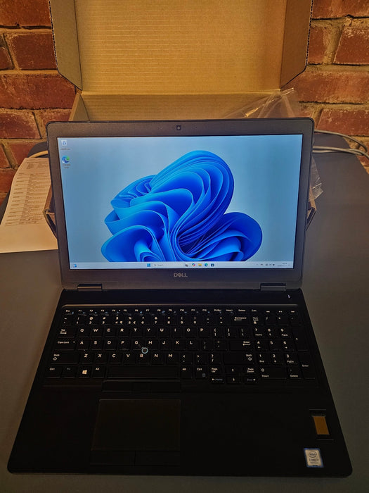 Dell Precision 3530 (Excellent Condition, Battery) 15.6 Inch Design Laptop; i7 8850H; 16GB PC4; 256GB SSD; Nvidia P600; Win11Pro; Refurb