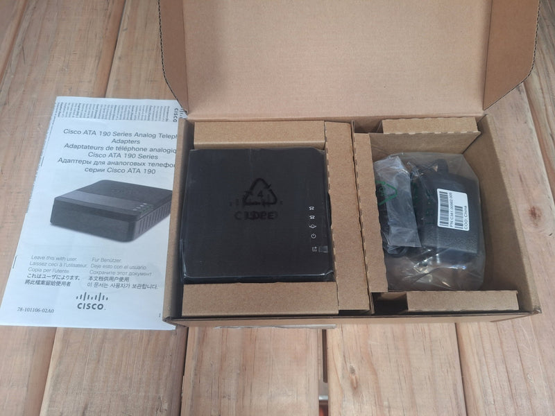 Cisco ATA 191 Analog Telephone Adapter - Open Box