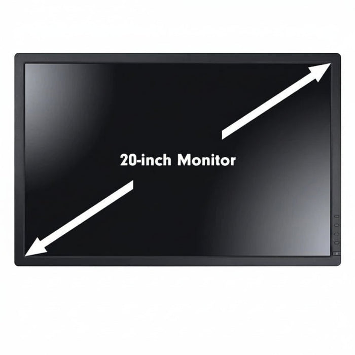 20 Inch Wide LCD Monitor No Stand – VGA – Pre-Owned