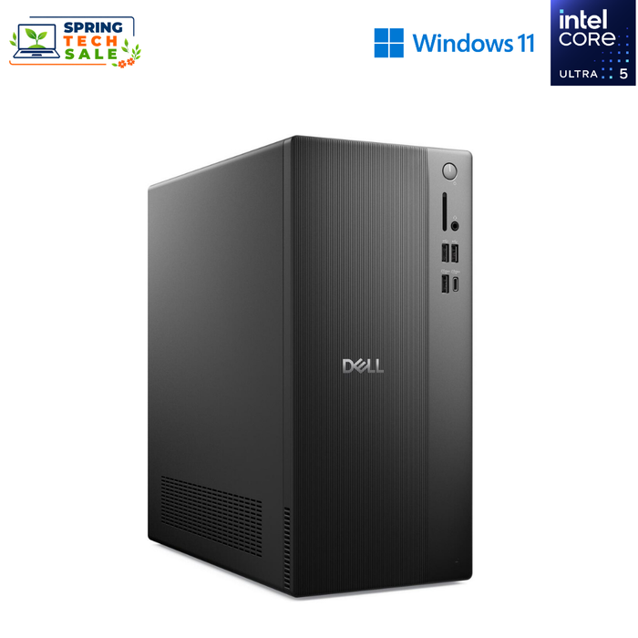 Dell Pro Tower Essential QVT1260 Computer – Ultra 5 225 – 16GB DDR5 – 512GB NVMe SSD – Win11Pro – New Special