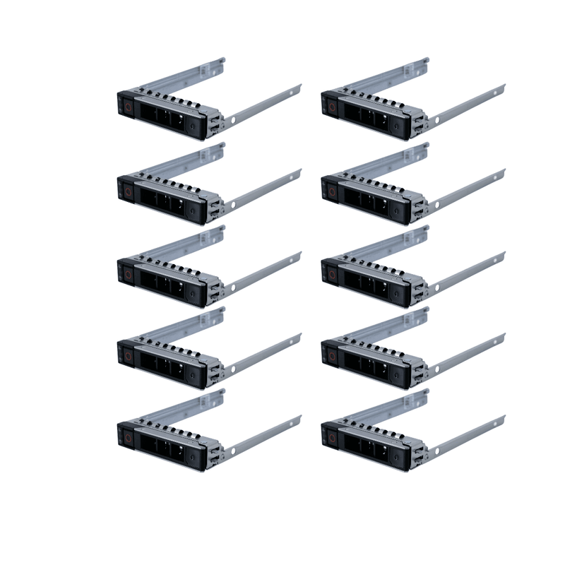 10 x Dell 14th Generation 2.5 Inch Hard Drive Caddy for R940/R840/R740/R640/R540/R440/R340 - New