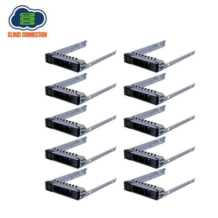 10 x Dell 14th Generation 2.5 Inch Hard Drive Caddy for R940/R840/R740/R640/R540/R440/R340 - New