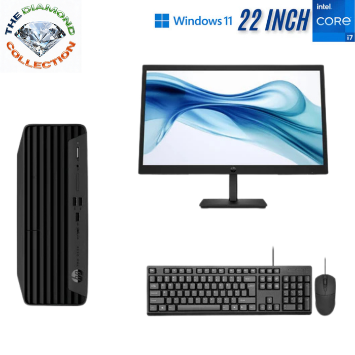 HP Pro 400 G9 SFF Performance Computer Set - i7 14700 - 8GB DDR5 - 256GB SSD - Win11 - New Special