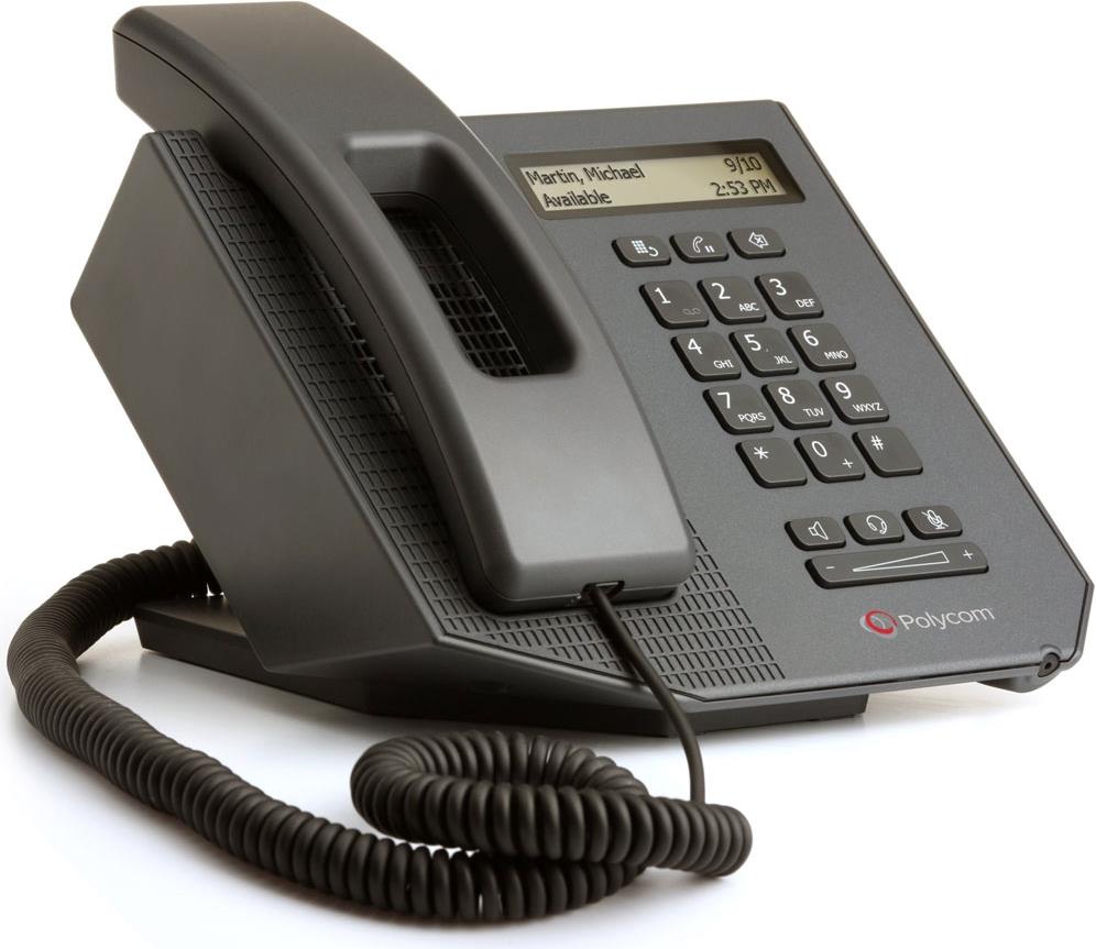 Polycom 2200-32530-025 CX300 R2 USB Desktop Phone for Microsoft - Open ...