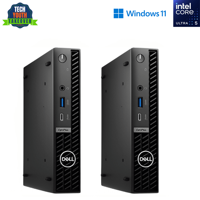 2 x Dell OptiPlex 7020 Micro Operations Computer Bundle – i5 14500T – 8GB DDR5 – 256GB NVMe – Win11Pro – Demo Special