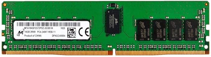 Micron 16GB 2x8 PC4-2400T-REB-11 DDR4 Server RAM – Refurb