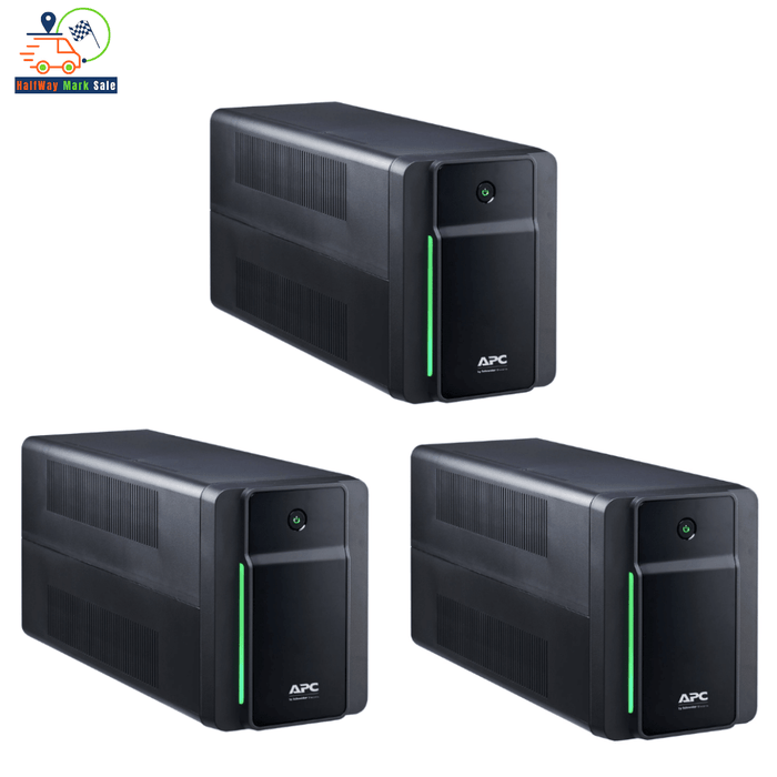 3 x APC BX2200MI Back-UPS 2200VA 230V Line Interactive UPS Office Power Backup – Open Box Special