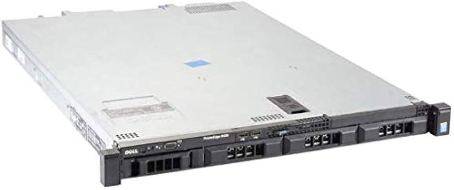 Dell PowerEdge R430 1U Rackmount Server 8 SFF - 2 x Xeon E5-2620 V3 ...