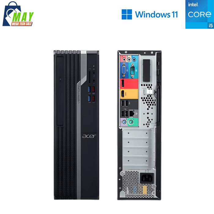 Acer Veriton X4665G SFF Business Computer – i5 9400 – 16GB DDR4 – 256GB SSD – Win11Pro – Refurb