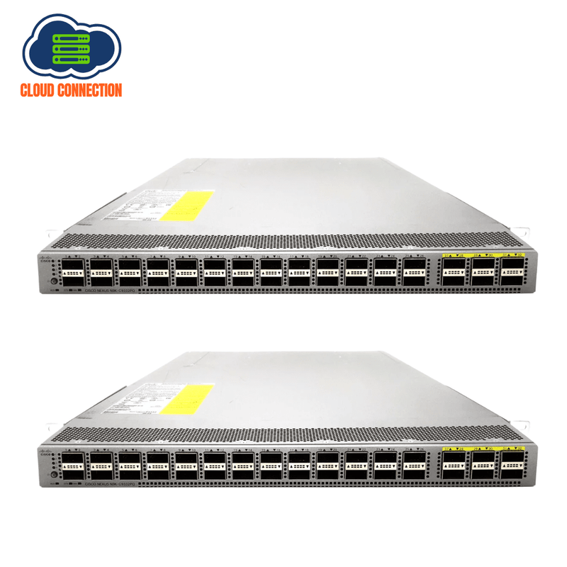 2 x Cisco Nexus N9K-C9332PQ 32 Port 40GB QSFP Switch - Refurb