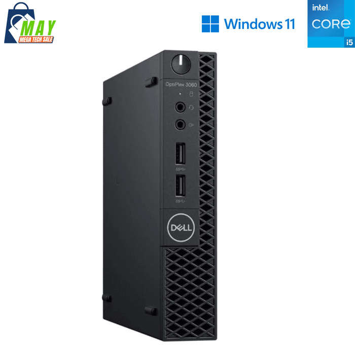 Dell OptiPlex 3060 Micro Business Computer - i5 8400T - 16GB DDR4 - 256GB SSD - Win11Pro - Refurb