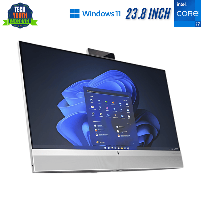 HP EliteOne 840 G9 No Stand 23.8 Inch All-in-One Desktop PC - I7 14700 - 32GB DDR5 - 256GB SATA SSD - Open box