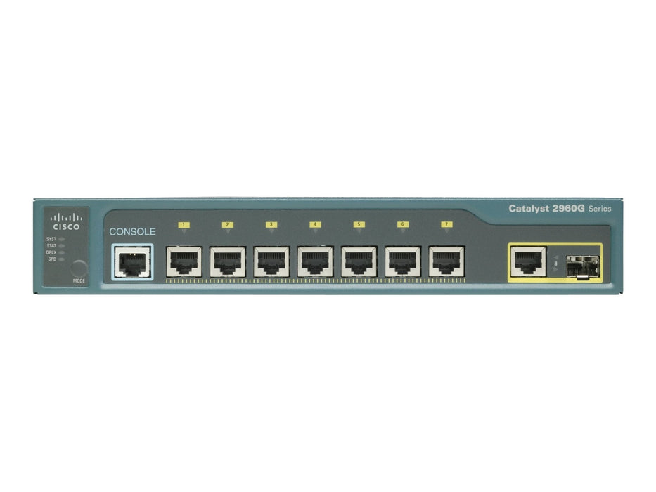 Cisco WS-C2960G-8TC-L 8 Port Layer 2 Managed Switch – Used