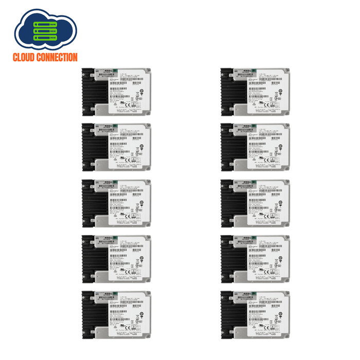 10 x HPE MO003200JWFWR 2.5 Inch 3.2TB 12Gb/s SAS SSD Solid State Drive – Refurb