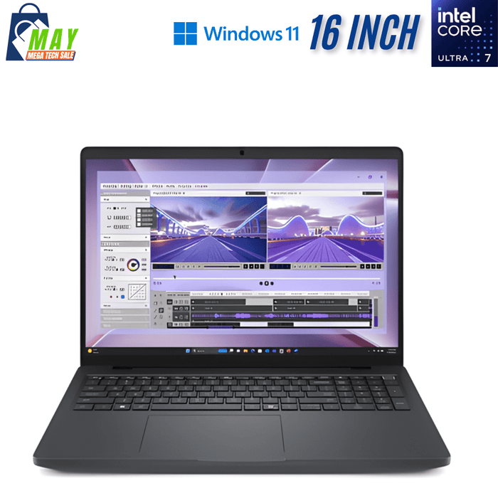 Dell Pro Max 16 16 Inch AI Mobile Workstation Laptop – Ultra 7-265H – 32GB DDR5 – 1TB NVMe – NVIDIA RTX Pro 500 – Win11 Pro – Demo Special